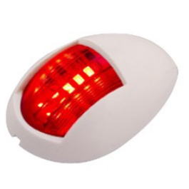 LED Autolamps 52WR LED Port White Bezel PN: 52WR